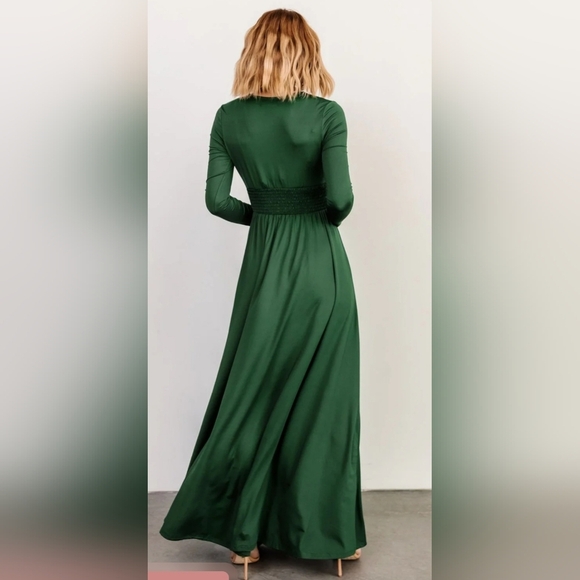 Baltic Born Arianna Maxi Dress Hunter Green 1xl - Picture 5 of 6